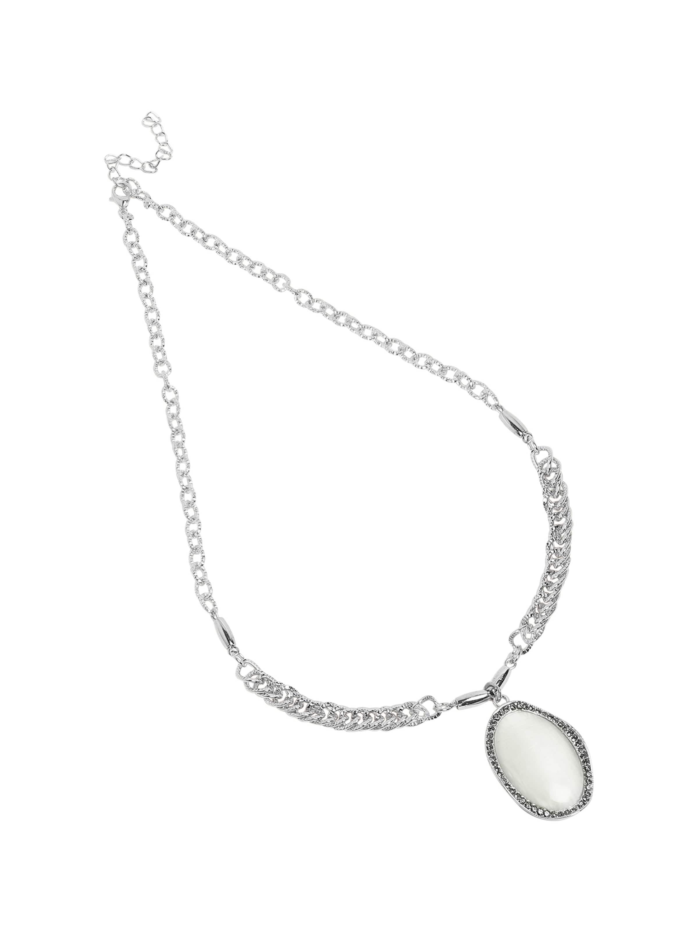 SOHI Lánc ' Kamlesh ' - ezüst: elől
