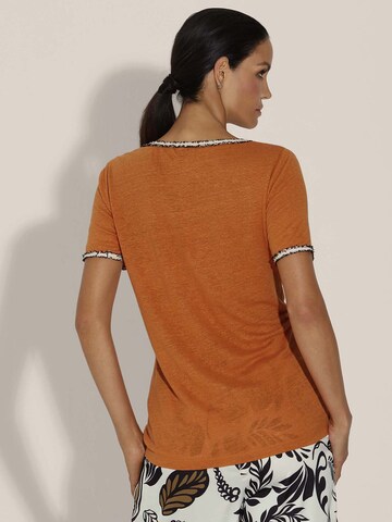T-shirt MADELEINE en orange