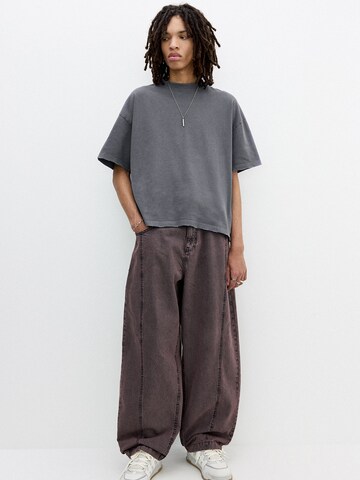 Pull&Bear Shirt in Grey
