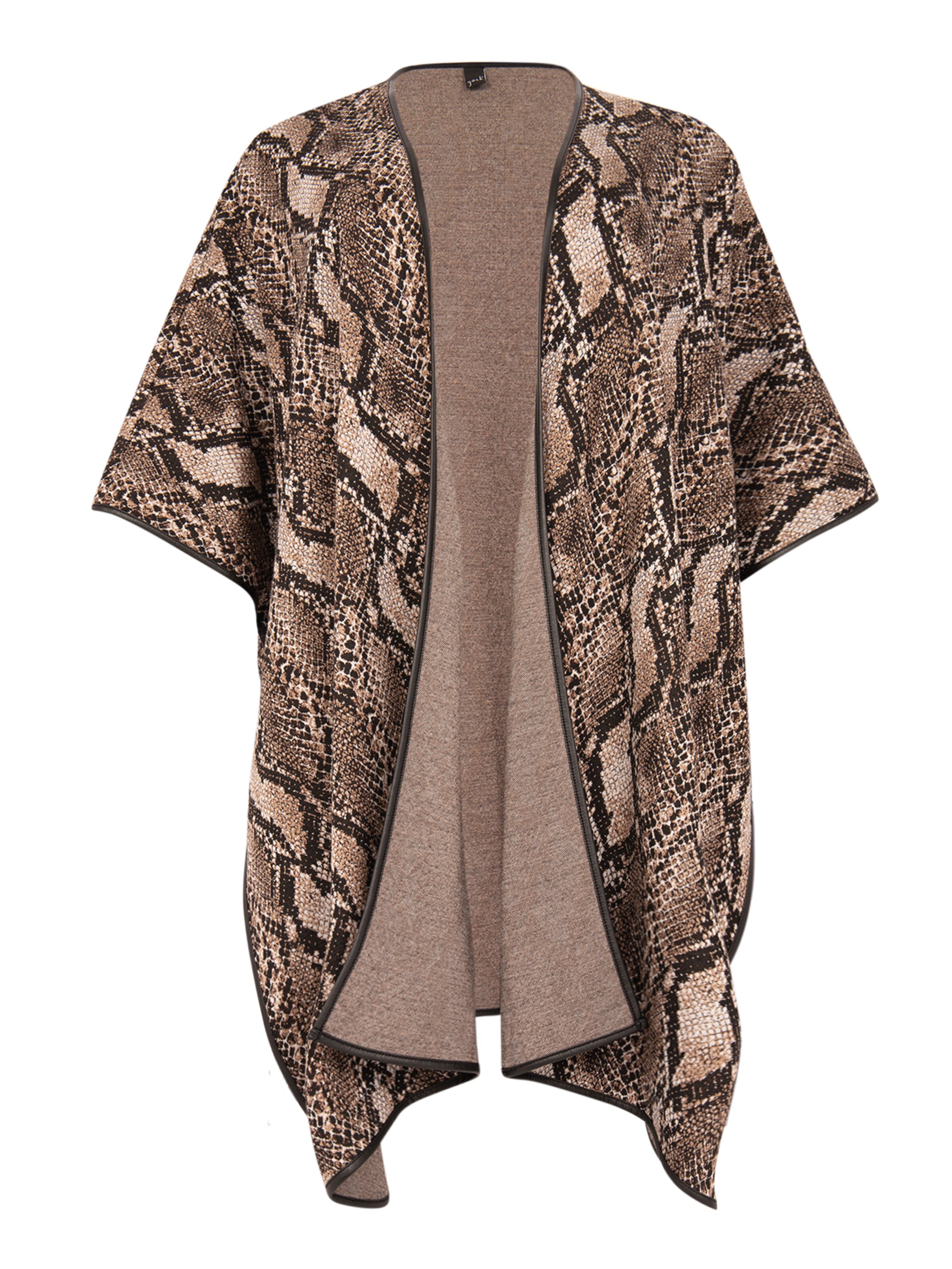 Cape YOEK en marron : devant