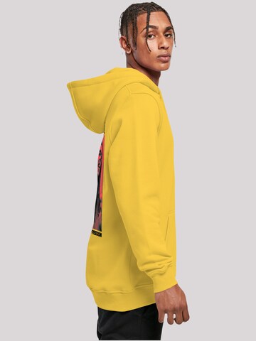 Sweat-shirt 'Bob Marley' F4NT4STIC en jaune