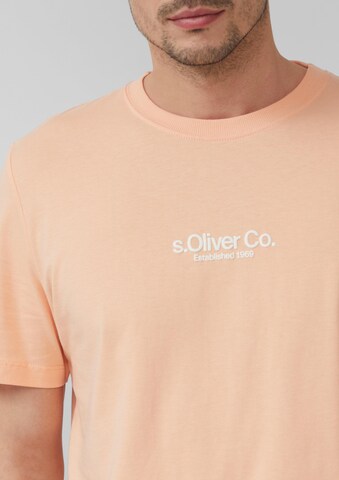 s.Oliver Shirt in Oranje