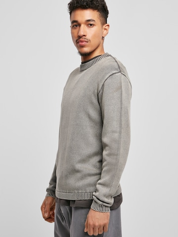 pelēks Urban Classics Džemperis 'Washed Sweater'