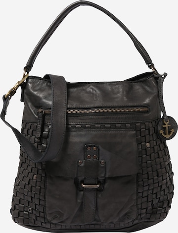 Harbour 2nd - Bolso de hombro 'Iris' en negro: frente