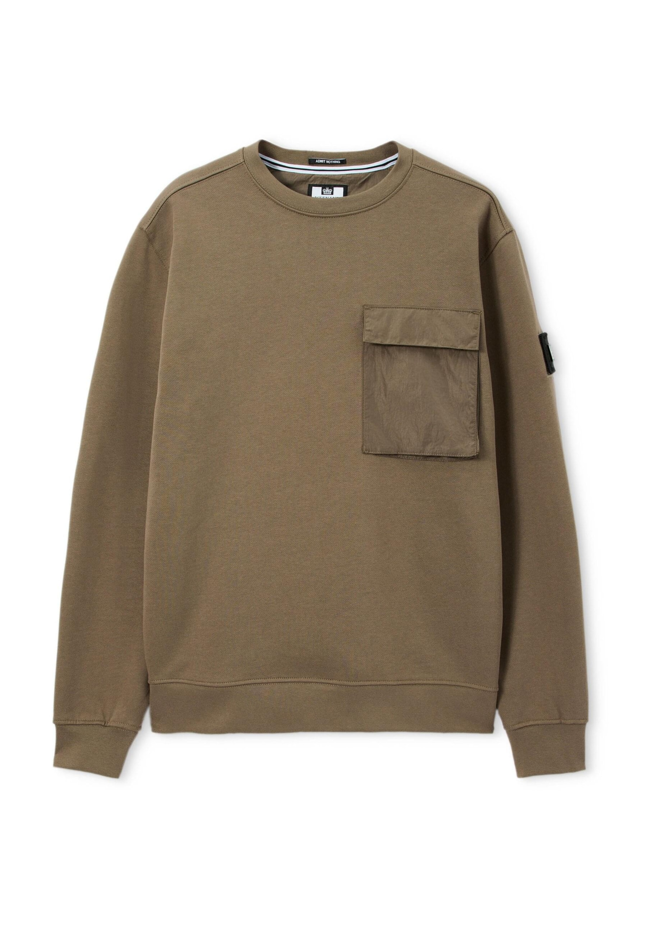 Weekend Offender Sweatshirt 'Neve' in Braun: Vorderseite