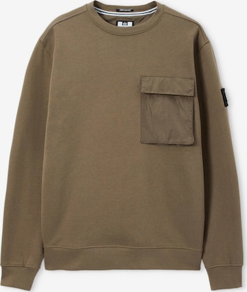 Weekend Offender Sweatshirt 'Neve' in Bruin: voorkant