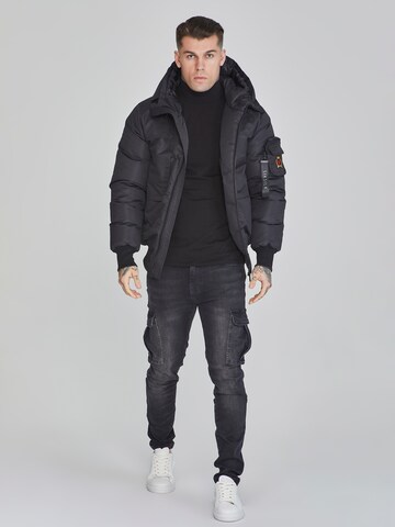 Veste d’hiver SikSilk en noir