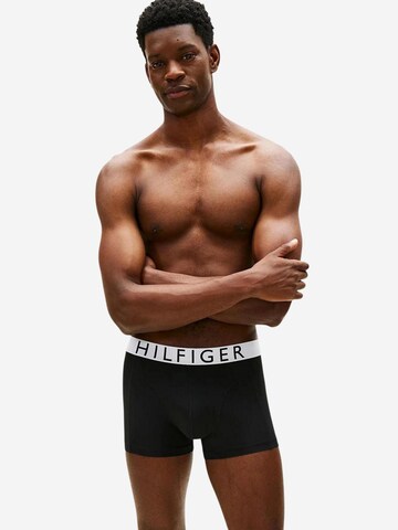 Boxer '3P TRUNK WB w cooling tech UM0UM03887' di TOMMY HILFIGER in nero: frontale