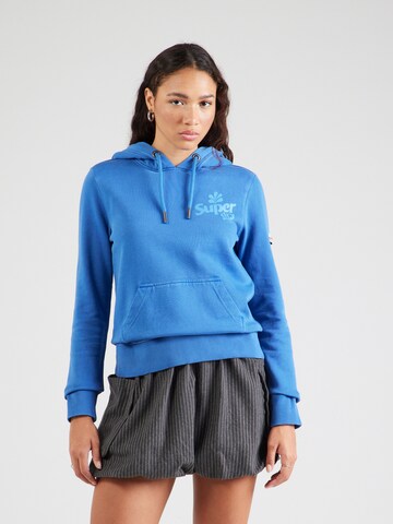 Superdry Sweatshirt in Blau: Vorderseite