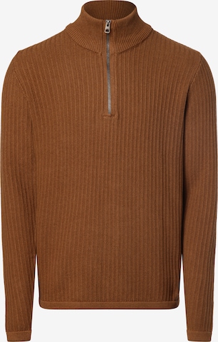 FYNCH-HATTON Sweater in Brown: front