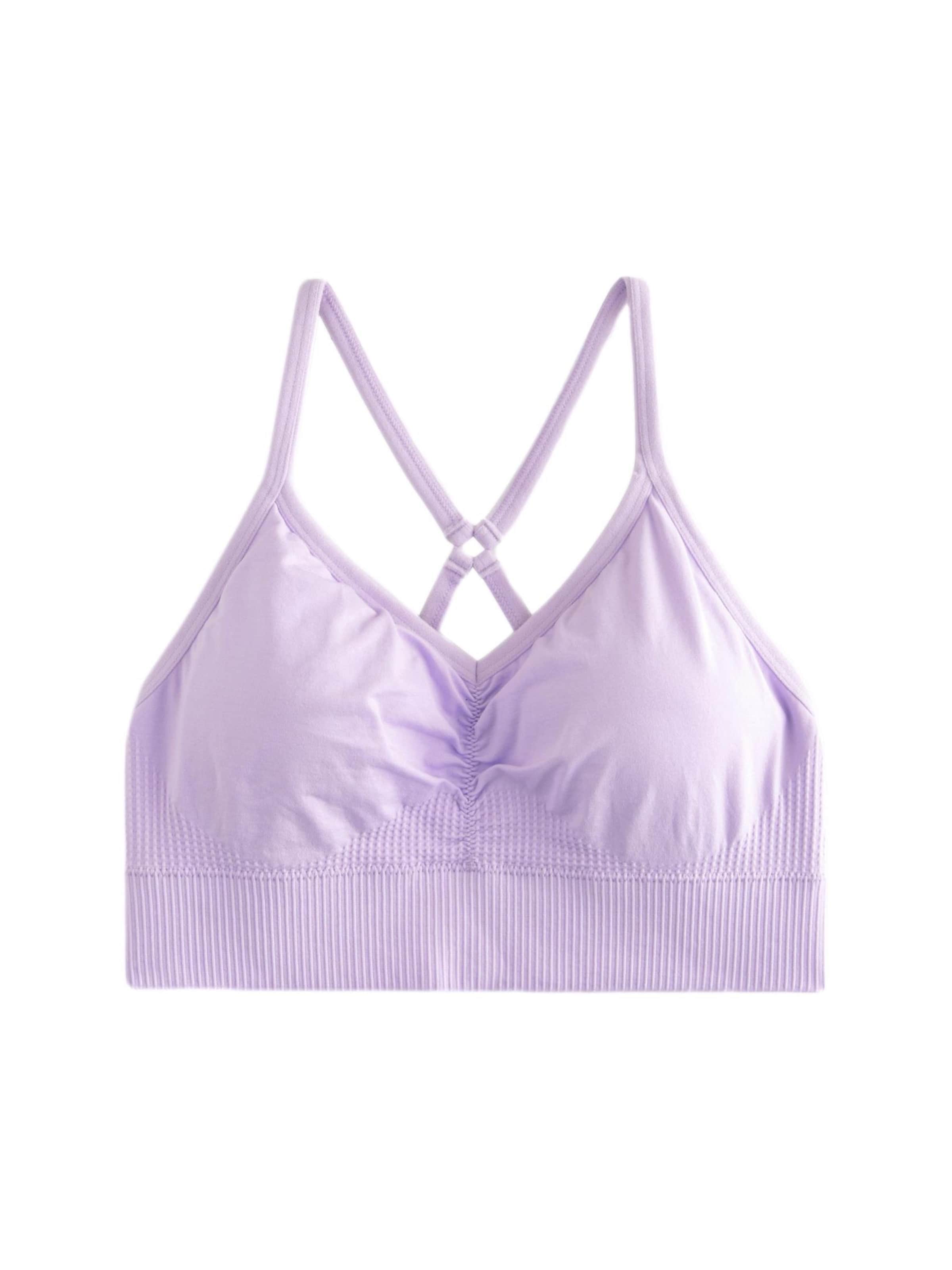 Next Μπουστάκι Σουτιέν σε λιλά: μπροστά