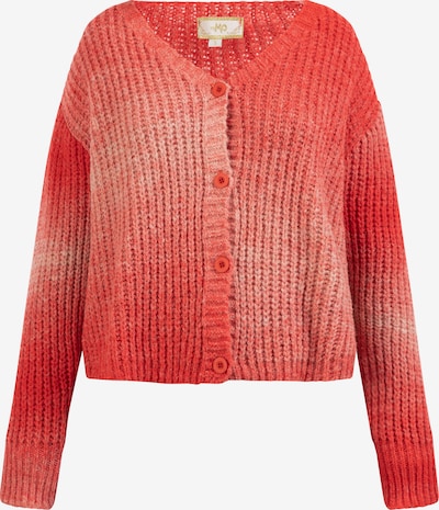 MYMO Knit cardigan 'Biany' in mottled pink / Fire red, Item view