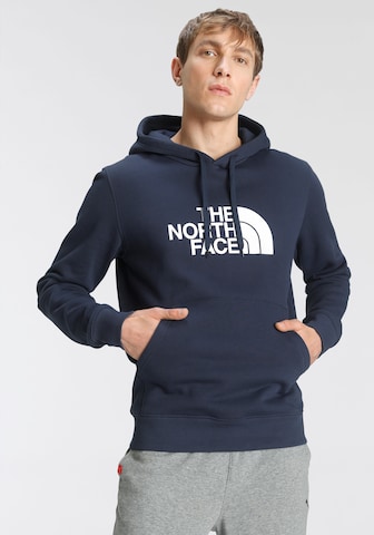 THE NORTH FACE Regular fit Μπλούζα φούτερ σε μπλε: μπροστά