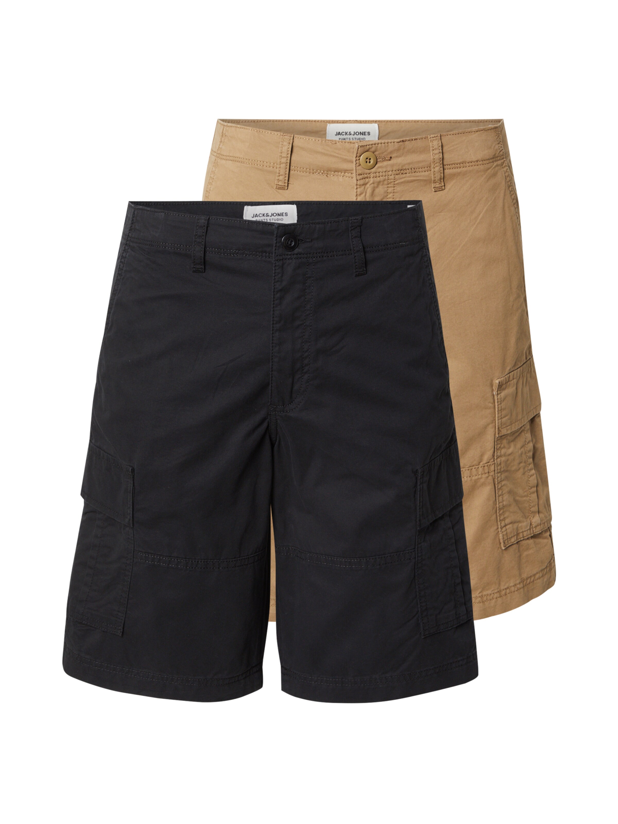 Pantaloni cargo 'JPSTCOLE MATEO' di JACK & JONES in marrone: frontale