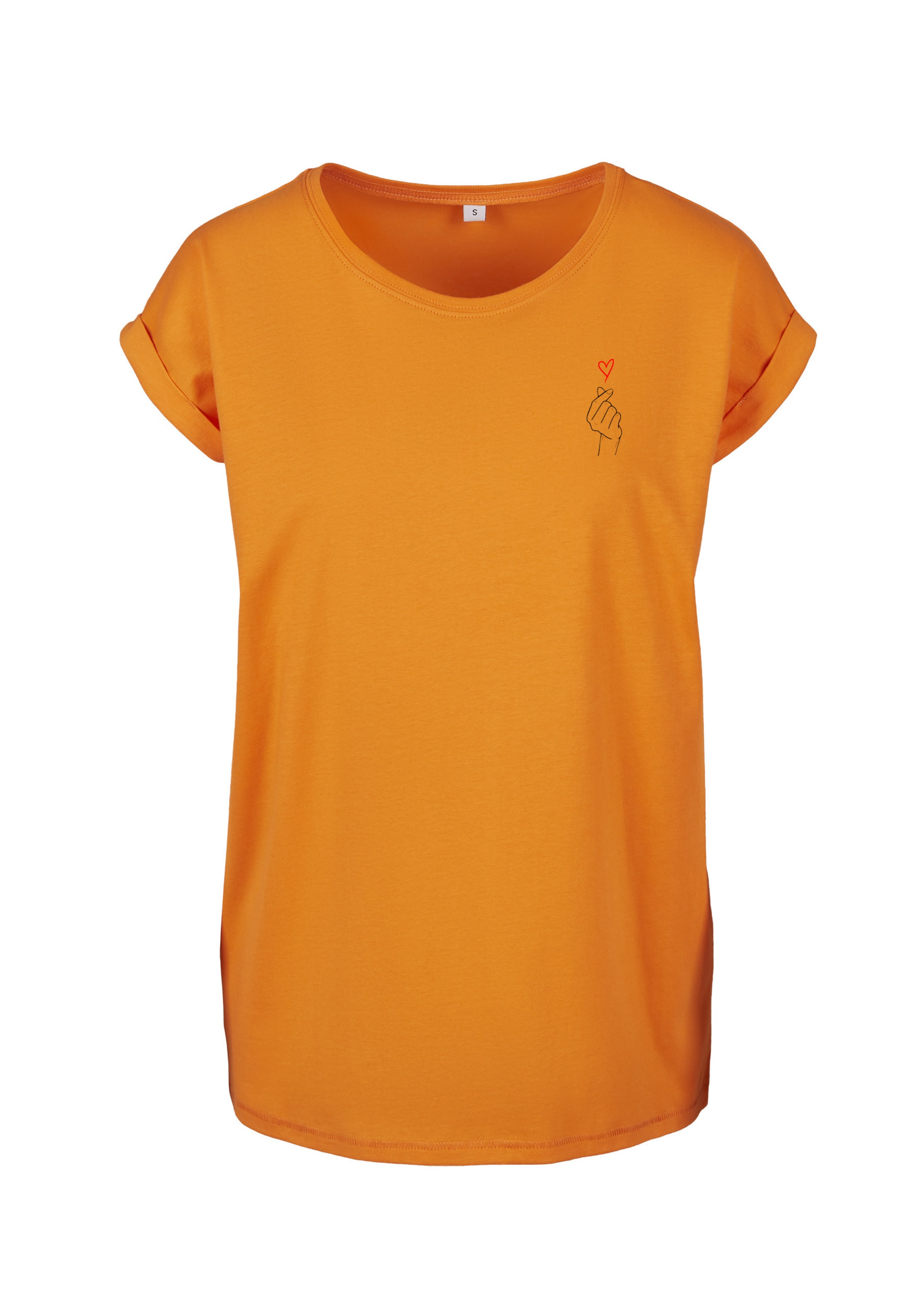 Urban Classics Shirt in Orange: Vorderseite