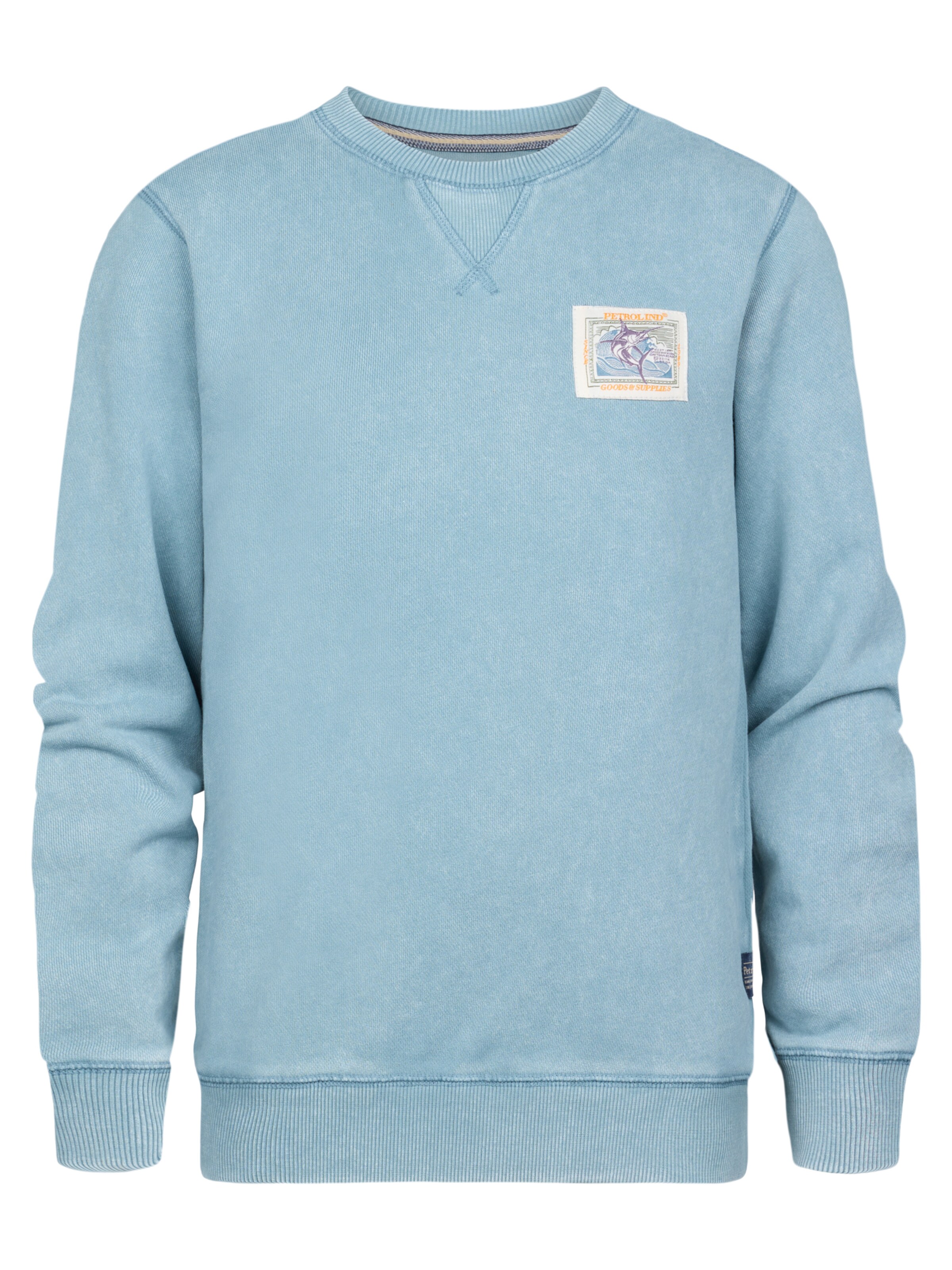 zils Petrol Industries Sportisks džemperis 'Bahama': no priekšpuses