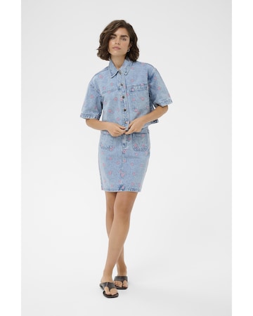 T-shirt 'KAbabena' Kaffe en bleu