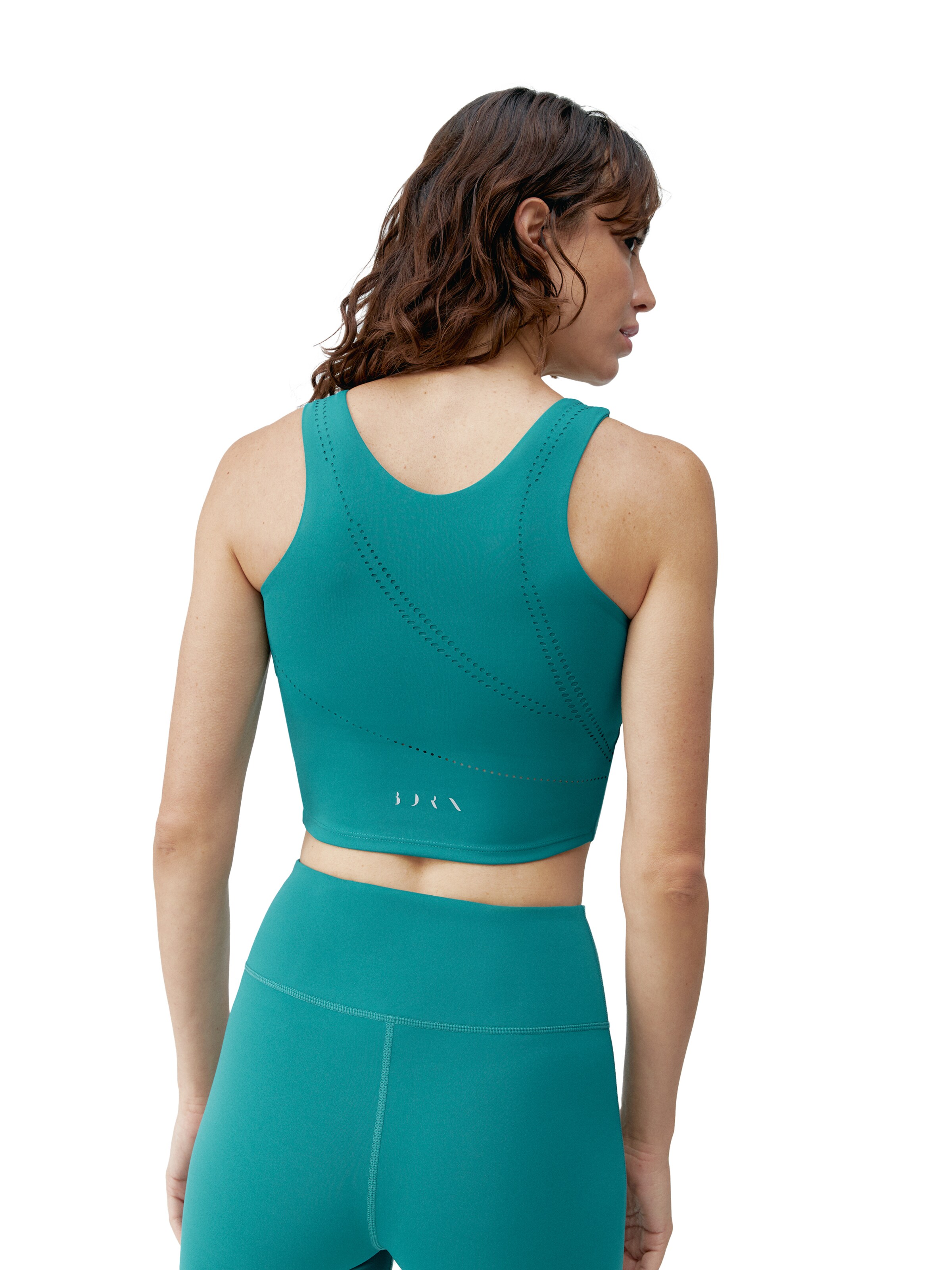 Born Living Yoga Sporttop 'Zenda' in Groen