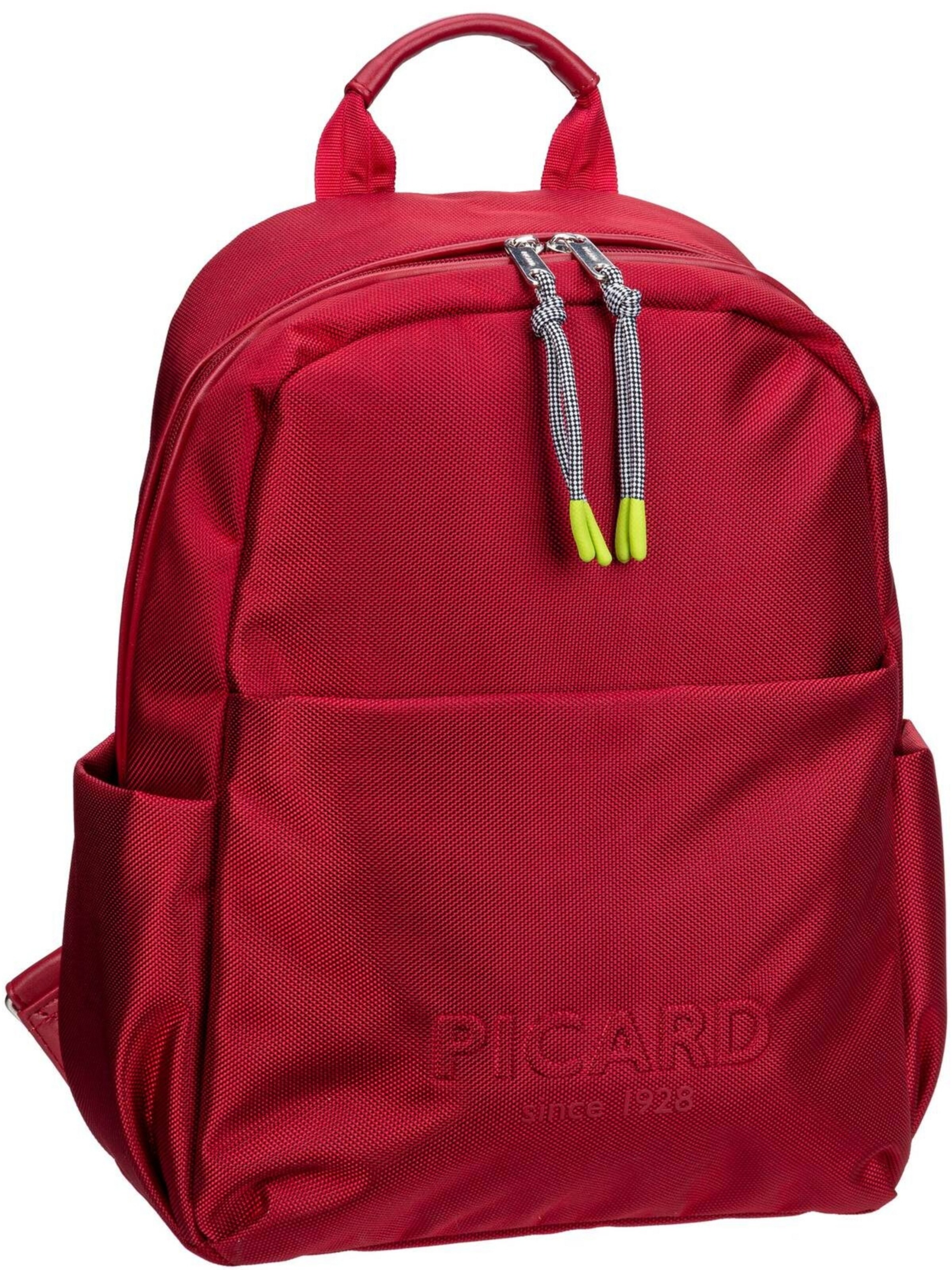 Picard Backpack ' Lucky One 3244 ' in Red: front