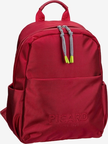 Picard Backpack ' Lucky One 3244 ' in Red: front