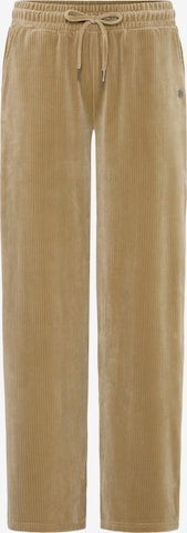 Oxmo - Regular Calças ' OXEBBA WIDE LEG ' em castanho: frente