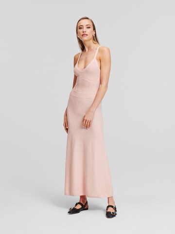 Karl Lagerfeld - Vestido en rosa