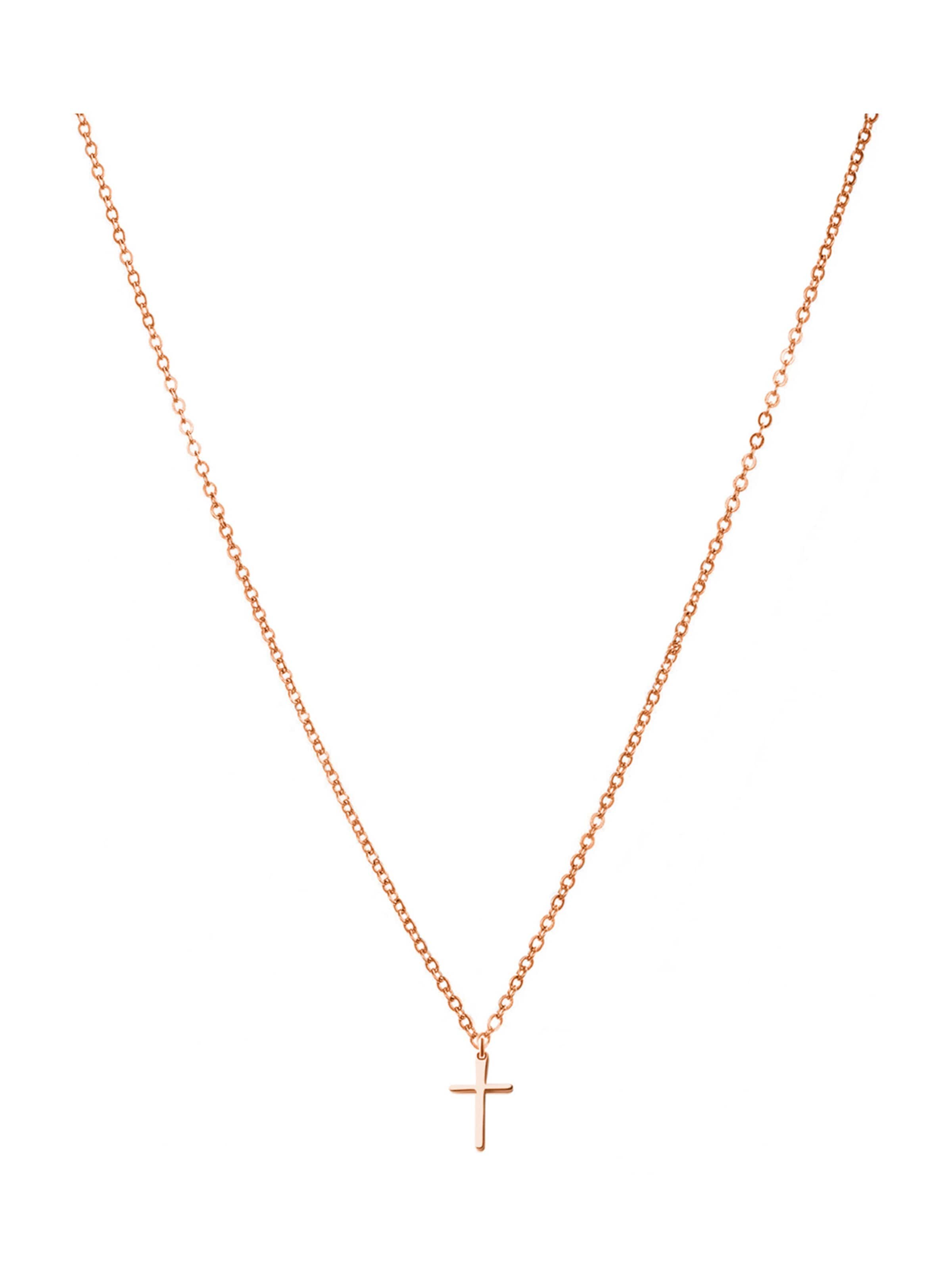 day berlin Necklace 'Cross fine' in Gold