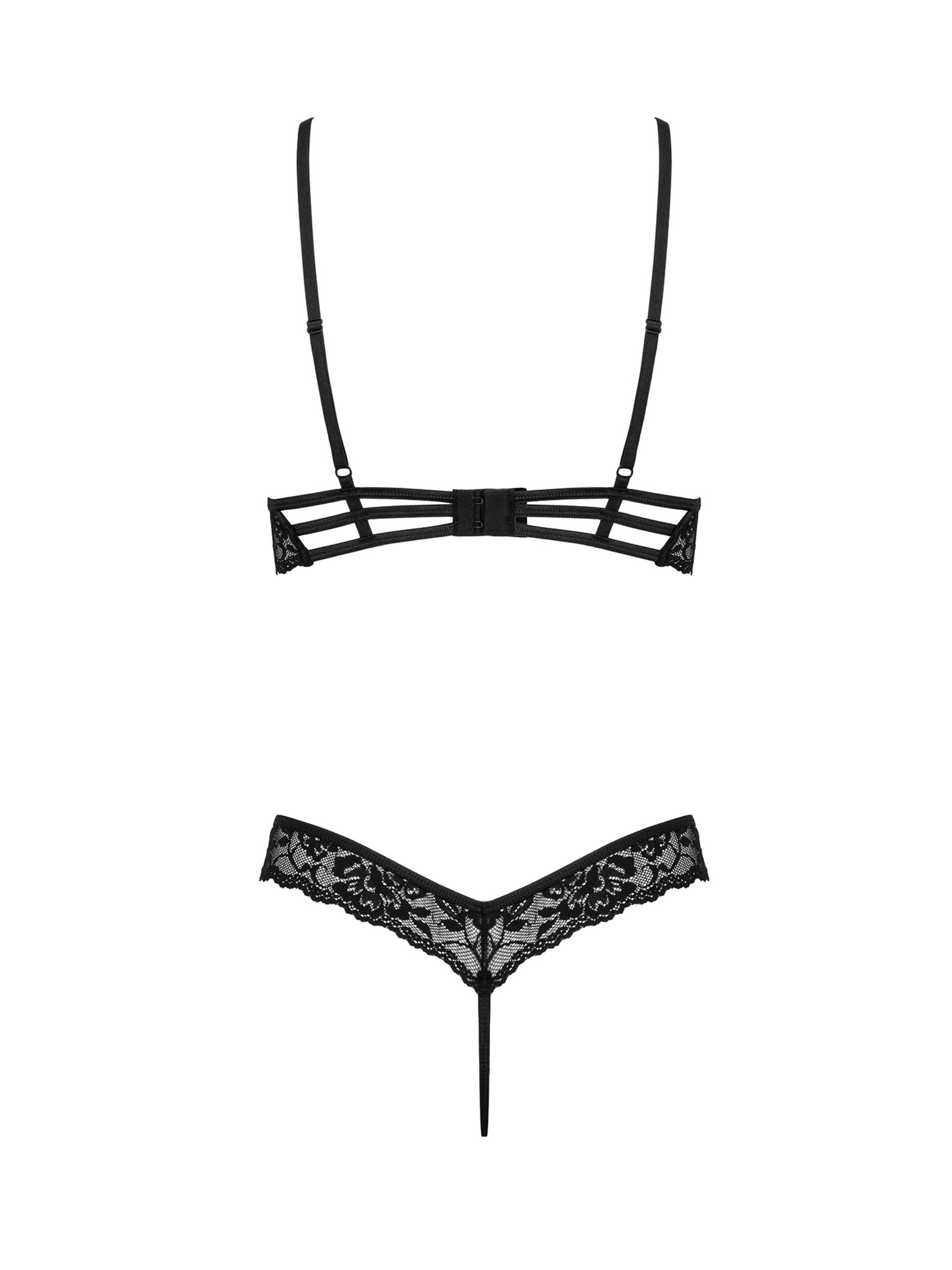 SpaLeXLine Balconette Underwear Sets 'Himeri Set' in Red