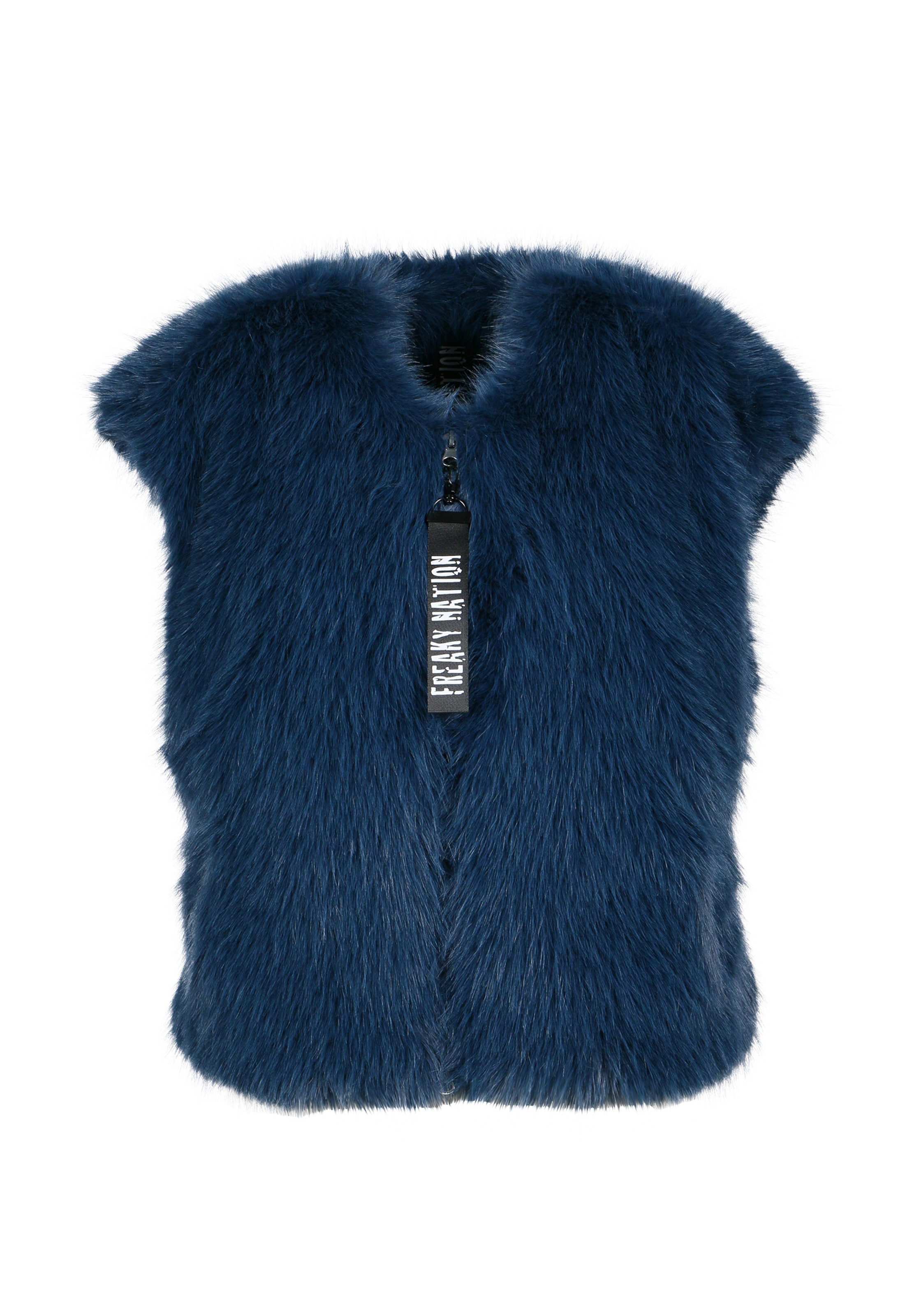 Gilet di FREAKY NATION in blu: frontale