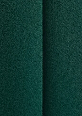 MANGO Wide leg Pants 'Maca' in Green