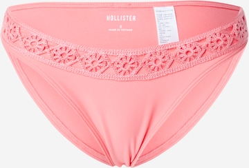 HOLLISTER Bikini hlačke | roza barva: sprednja stran