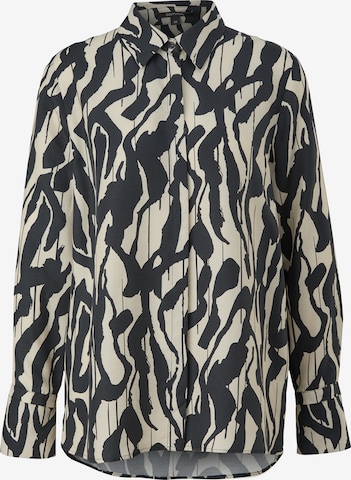 COMMA Blouse in Zwart: voorkant