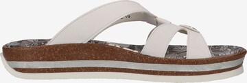 THINK! T-Bar Sandals in White