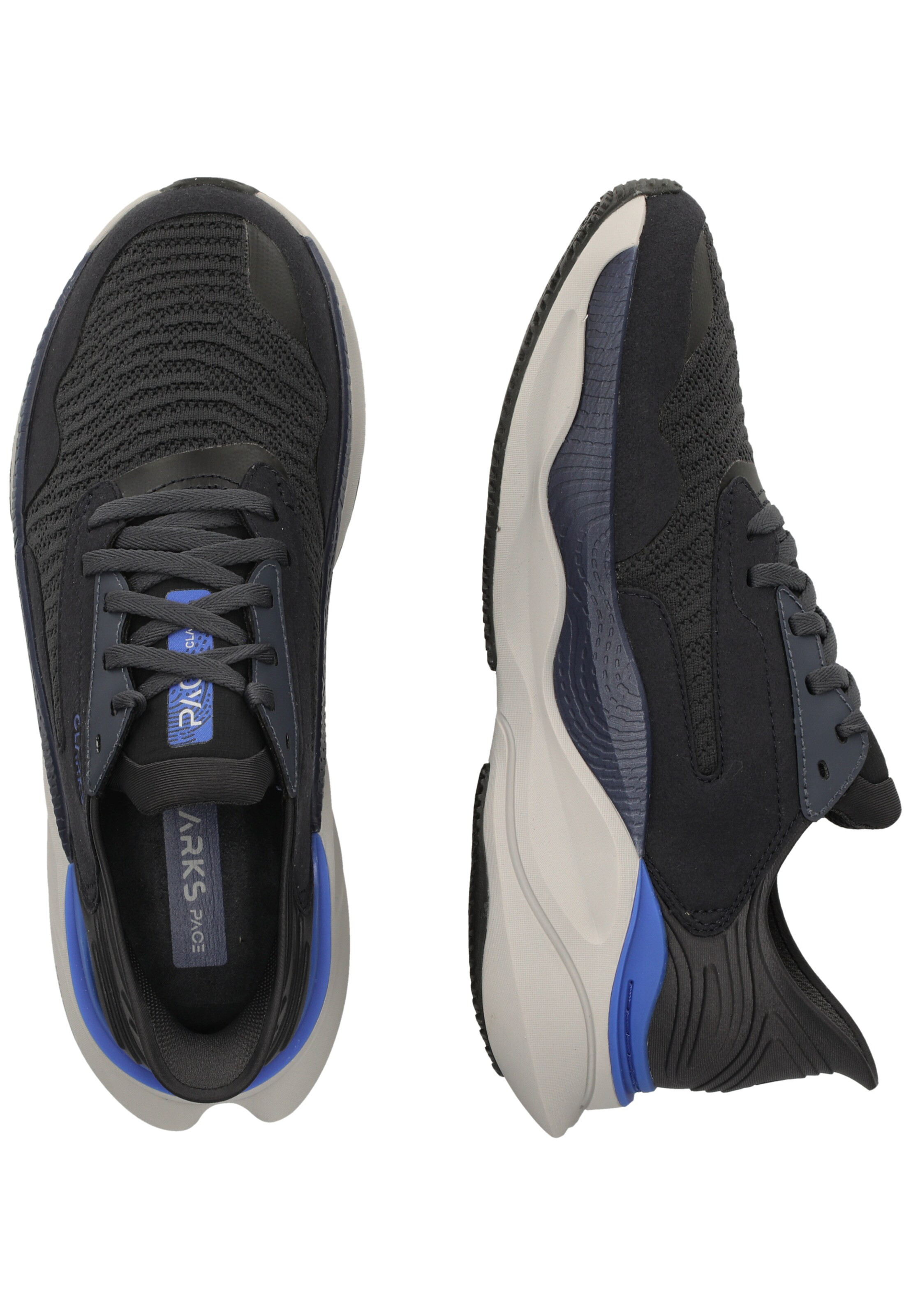 CLARKS Platform trainers 'Clarks Pace' in Blue