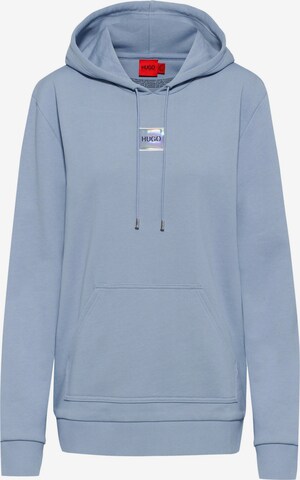 HUGO - Sweatshirt 'Dasara' em azul: frente