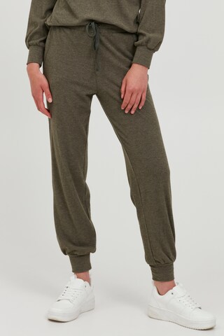 ICHI Loose fit Pants 'IHKYLA PA' in Green: front