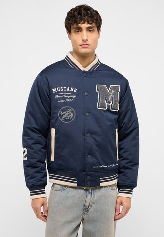 MUSTANG Jacke 'Rigby' in Blau: Vorderseite
