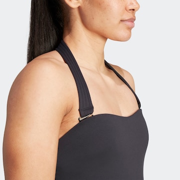 ADIDAS SPORTSWEAR Μπουστάκι Αθλητικό ολόσωμο μαγιό 'Versatile' σε μαύρο
