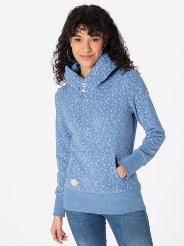 Ragwear Sweatshirt 'CHELSEE' in Blue: front