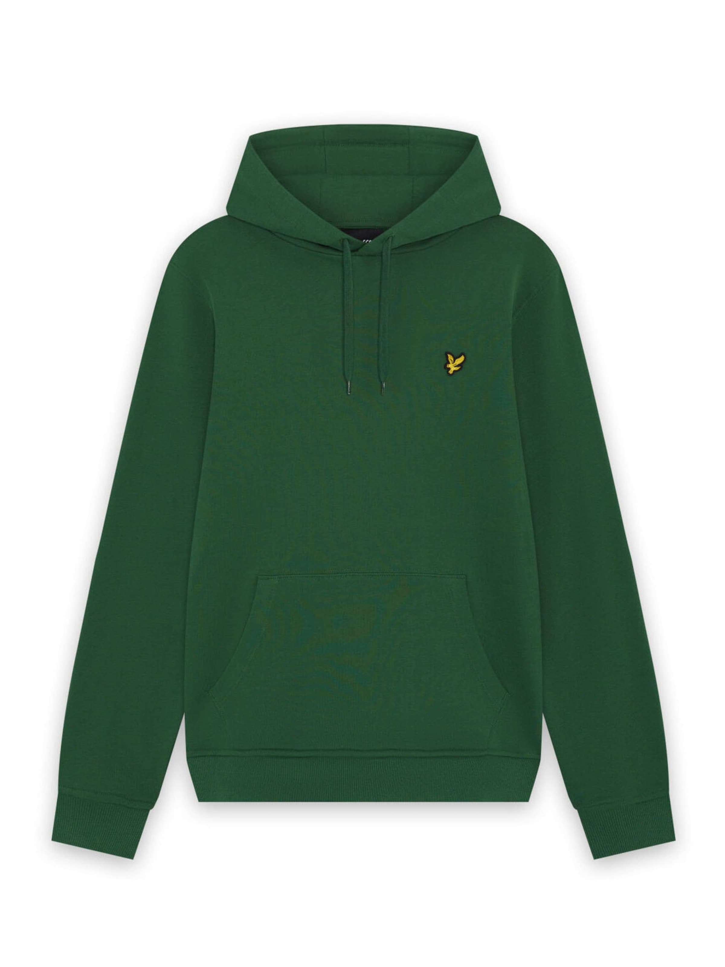Lyle & Scott Μπλούζα φούτερ σε πράσινο: μπροστά