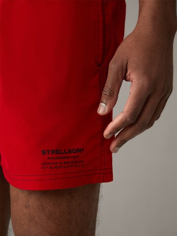 Shorts de bain 'Cy' STRELLSON en rouge
