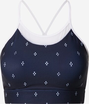 Athlecia Regular Sport bh 'Sanra' in Blauw: voorkant