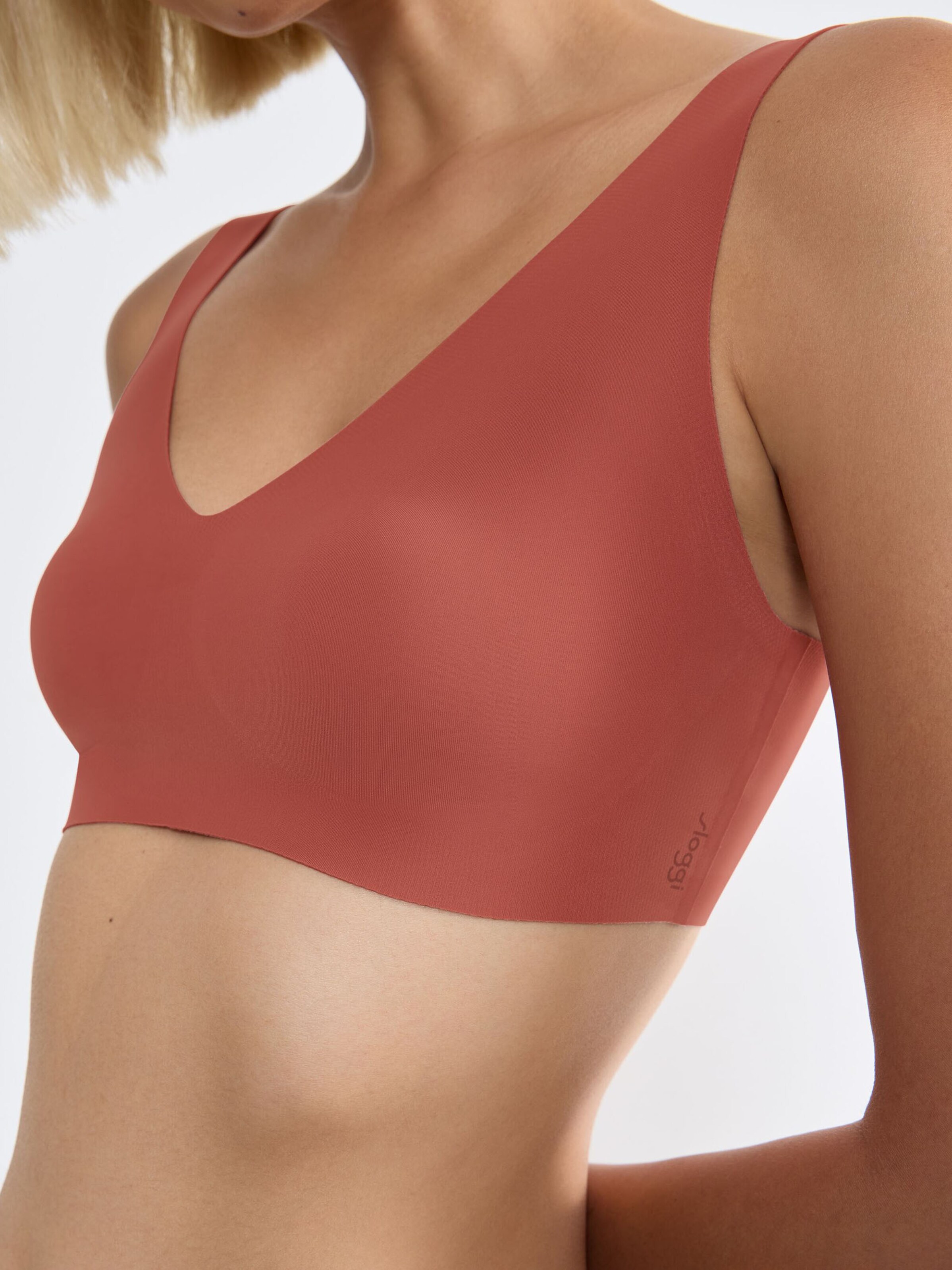 SLOGGI - Clásico Sujetador ' ZERO Feel 2.0 Bralette ' en naranja