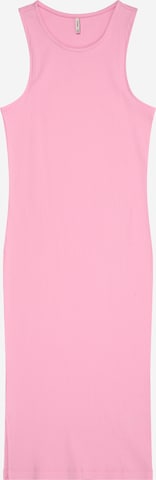 ONLY GIRLS Платье 'KOGBELFAST' в Ярко-розовый: спереди