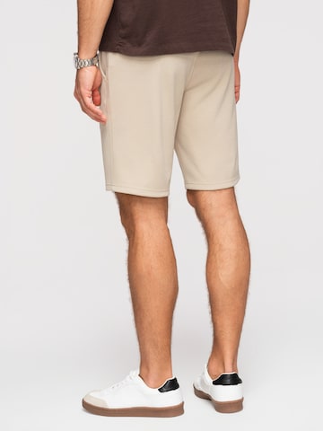 Ombre Regular Pants in Beige