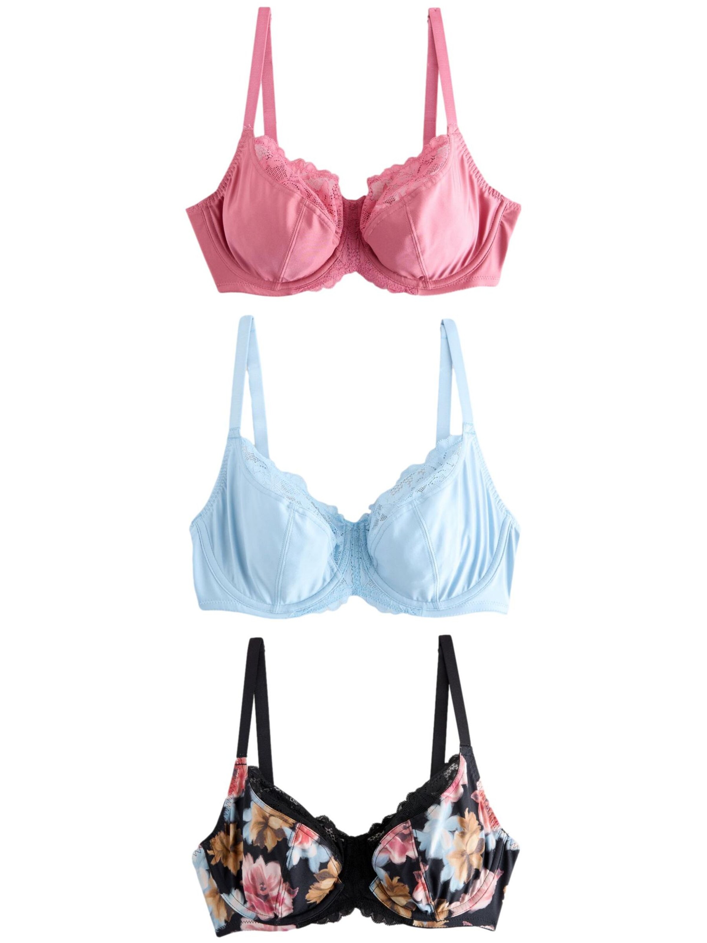 Next T-shirt Podprsenka – mix barev: přední strana