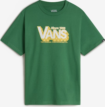 VANS Футболка в Зеленый: спереди
