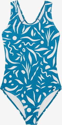 PROTEST Badeanzug 'PRTEmmi 25 JR' in Blau: Vorderseite