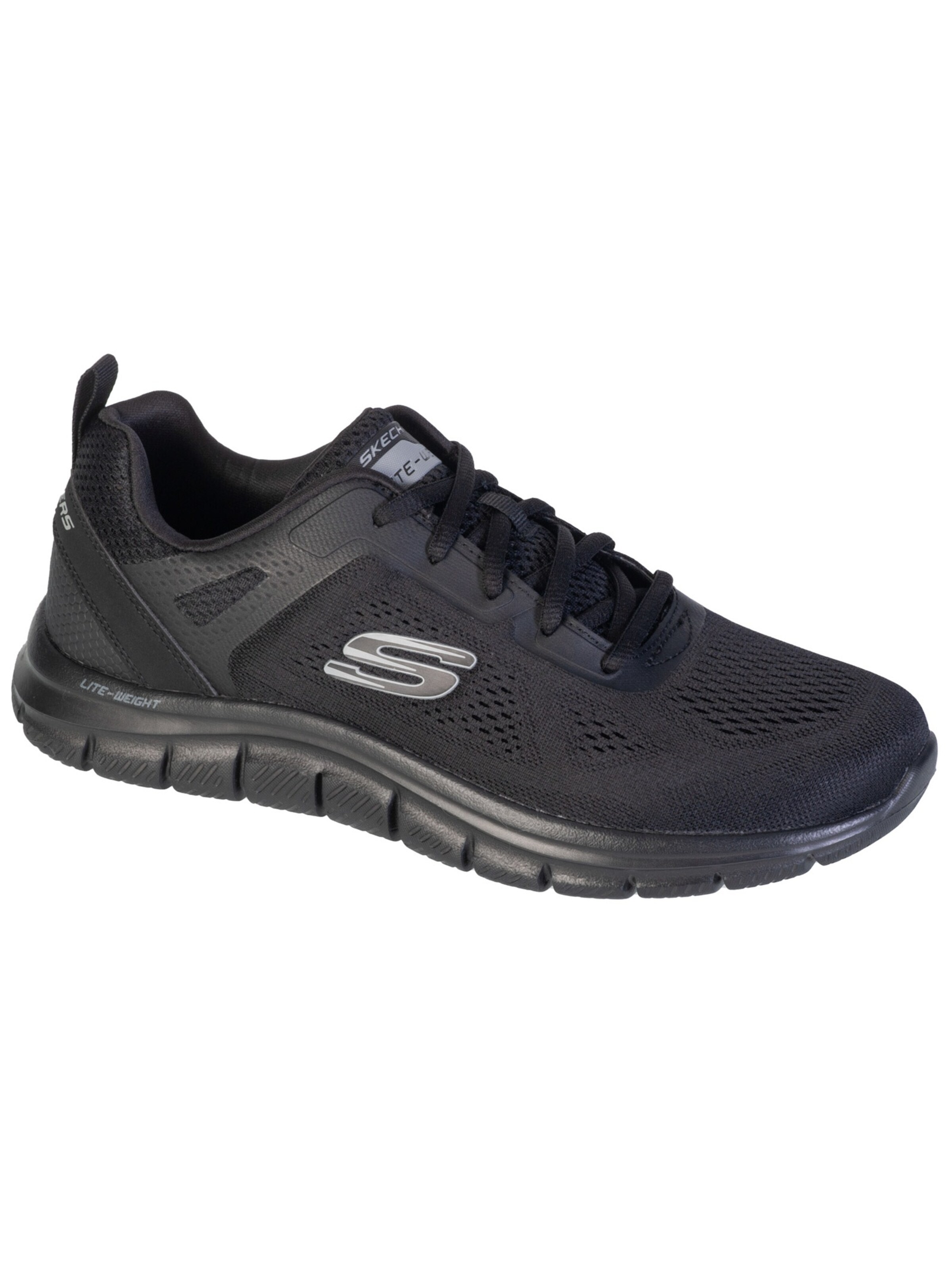 Sneaker bassa 'Skechers Track Broader' di SKECHERS in nero: frontale