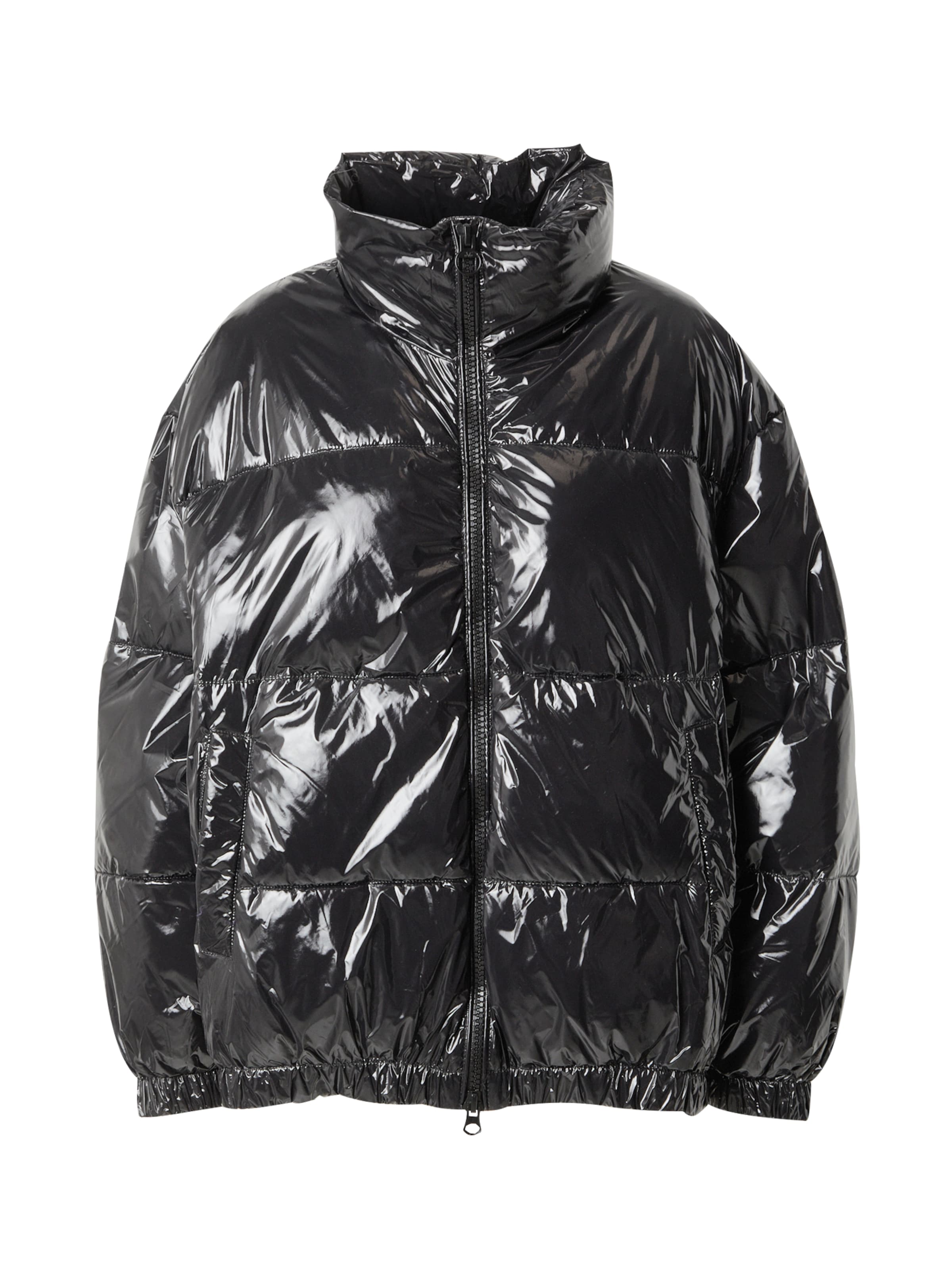 Giacca di mezza stagione 'JUDY' di 19V69 ITALIA in nero: frontale